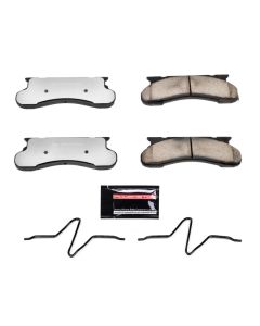 Power Stop 76-91 Ford E-250 Front Z36 Truck & Tow Brake Pads w/Hardware - Z36-450