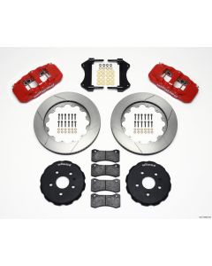 Wilwood AERO6 Front Hat Kit 14.25 Red 2010-2015 Camaro - 140-11269-R