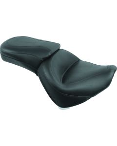 Mustang 10-13 Honda VT1300C Sabre,10-16 Stateline, 10-15 Interstate 1PC Seat - Black - 76641