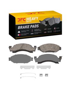 DFC 73-85 Ford E-150 Econoline Club Wagon Front Heavy Duty Pads and Hardware Kit - 1214-0050-01