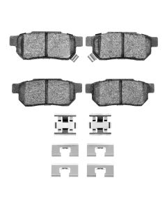 DFC 85-89 Acura Integra Rear 5000 Advanced Ceramic Brake Pads and Hardware Kit - 1551-0374-02