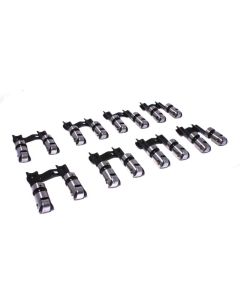 COMP Cams Roller Lifters CB .180in Offset for Chevrolet Big Block 396-454 1965-1991, Steel Construction, Black Finish, .180in Offset - 899-16