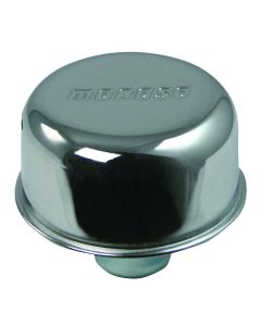 Moroso Valve Cover Breather - Street Cars w/PCV Setup - One Piece Push-In Type - Chrome Plated - 68741