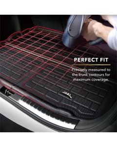 3D Maxpider 23-24 Kia Sportage Kagu Cargo Liner- Black Seatback - Q1KA0721309