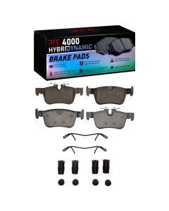 DFC 18-21 Volvo XC60/S60 Rear 4000 HybriDynamic Brake Pads and Hardware Kit - 4000-1938-01