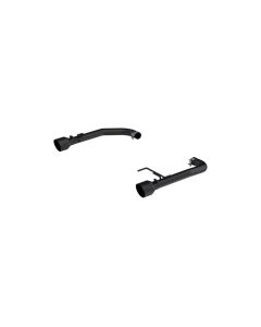 MBRP Black 2.5in Axle Back Dual Split Rear Exit (Race Version) Ford Mustang 2.3L EcoBoost 2015-2023- - S7247BLK