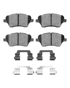 DFC 14-23 Ford Fiesta (USA/Canada) Front 4000 HybriDynamic Brake Pads and Hardware Kit - 4000-1730-01