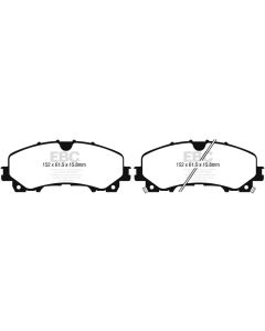 EBC 14+ Nissan Rogue 2.5 3 row seating Greenstuff Front Brake Pads - DP63036