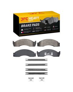DFC 88-07 Ford E-Super Duty Rear/Front Heavy Duty Pads and Hardware Kit - 1214-0411-01