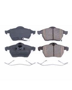 Power Stop 99-03 Saab 9-3 Front Z17 Evolution Ceramic Brake Pads w/Hardware - 17-819