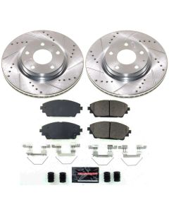 Power Stop 19-23 Mazda 3 Front Z23 Evolution Brake Kit - K8754