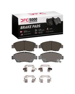 DFC 93-97 Honda Civic del Sol Front 5000 Advanced Ceramic Brake Pads and Hardware Kit - 1551-0948-02