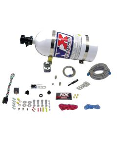 Nitrous Express Dry EFI Single Nozzle Nitrous Kit (35-150HP) w/15lb Bottle - 21000-15