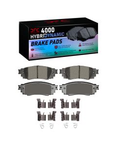DFC 16-25 Lexus ES250 Rear 4000 HybriDynamic Brake Pads and Hardware Kit - 4000-1879-01