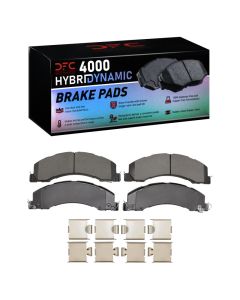 DFC 08-25 Dodge Ram 4500 Front/Rear 4000 HybriDynamic Brake Pads and Hardware Kit - 4000-1335-01