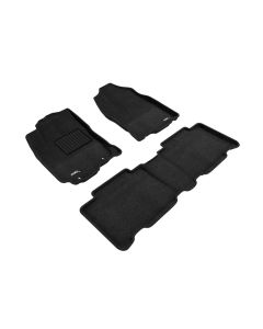 3D Maxpider 13-18 Toyota Rav4 Elegant 1st 2nd Row - Floor Mat Set (Black) - L1TY12704709