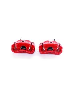 Power Stop 02-06 Toyota Camry Front Red Calipers w/Brackets - Pair - S2702