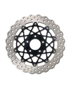 Performance Machine Disc/Carr Speedstar 11.5in x .20 FF No O/S Rr - Black Ano - 0133-1539S-B