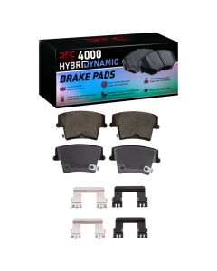 DFC 06-14 Dodge Magnum Rear 4000 HybriDynamic Brake Pads and Hardware Kit - 4000-1057-12