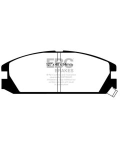 EBC 86-89 Acura Integra 1.6 Greenstuff Front Brake Pads - DP2623