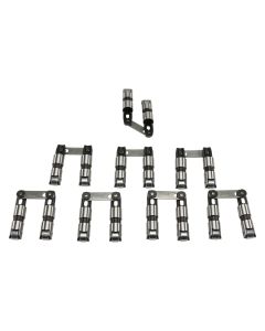 COMP Cams Mechanical Roller Lifters for LS Engines 16-Pack, Steel Construction, Black Finish, Standard Size, Solid Roller - 96956-16