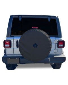 Covercraft Heavy Duty Spare Tire Cover w/ Back Up Camera Opening - Large - ST1103BK