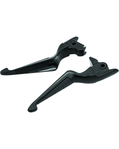 Kuryakyn ISO Levers Black - Sleek & Durable Motorcycle Upgrade