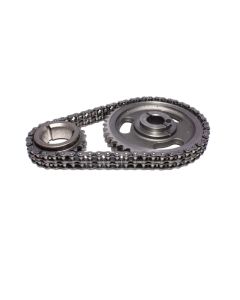 COMP Cams Magnum Double Row Timing Chain Set for Small Block Chevy 283-400 1955-1986, Steel Construction, Black Finish, Double Row Configuration - 2120