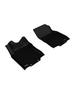 3D MAXpider 2014-2020 Nissan Rogue/Rogue Sport Kagu 1st Row Floormat - Black - L1NS06811509