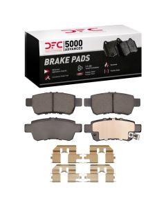 DFC 05-10 Honda Odyssey Rear 5000 Advanced Ceramic Brake Pads and Hardware Kit - 1551-1088-01