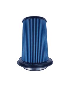 Injen SuperNano-Web Air Filter 5in Flange ID 8in Base/7.9in Media Height /5.3in Inertia Top - X-1116-BB