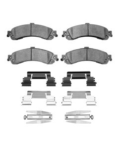 DFC 00-06 Cadillac Escalade EXT Rear 4000 HybriDynamic Brake Pads and Hardware Kit - 4000-0834-01
