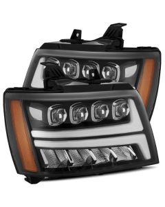 AlphaRex 07-13 Toyota Tundra / 08-17 Sequoia PRO-Series Projector Headlights Chrome w/Seq. Sig. + DR - 880827