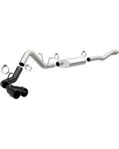 MagnaFlow CatBack 14-18 GMC Sierra 1500 V8-6.2L Polished Stainless Exhaust w/ Black Coated Tips - 19378