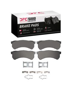 DFC 16-24 Freightliner MT35 Front/Rear 5000 Advanced Semi Metallic Brake Pads and Hardware Kit - 1551-2175-01