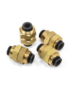 Air Lift Universal Bulkhead Union 3/8in PTC x 3/8in PTC-DOT - 22653