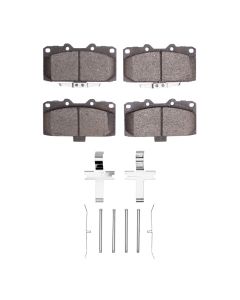 DFC 06-07 Subaru Impreza Front 5000 Advanced Low Metallic Brake Pads and Hardware Kit - 1551-1182-01
