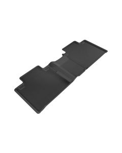 3D MAXpider 2016-2020 Toyota Tacoma Access Cab Kagu 2nd Row Floormats - Black - L1TY23021509