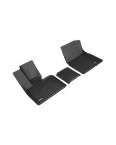 3D MAXpider 2014-2019 BMW I3 Kagu 1st Row Floormat - Black - L1BM09411509