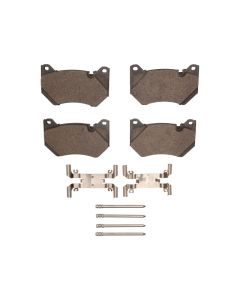 DFC 18-24 Audi Q5 (Mexico) Front 5000 Advanced Low Metallic Brake Pads and Hardware Kit - 1551-2282-01
