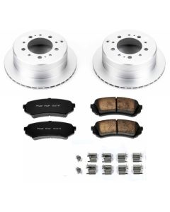 Power Stop 98-07 Lexus LX470 Rear Z17 Evolution Geomet Coated Brake Kit - CRK1134