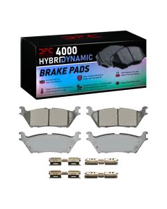 DFC 15-21 Ford Expedition Rear 4000 HybriDynamic Brake Pads and Hardware Kit - 4000-1790-01