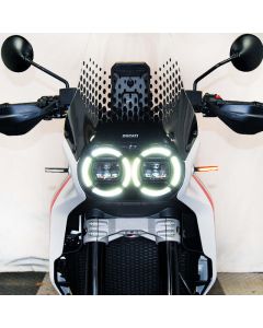 New Rage Cycles 22+ Ducati DesertX Front Turn Signals - DESERTX-FB