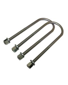 MaxTrac Rear U-Bolts for 1in/3in Lift Blocks Ford Ranger 2WD 1998-2009- MAXT-910203L