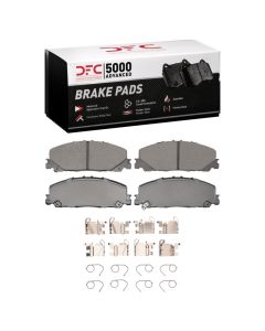 DFC 23-26 Honda Pilot Front 5000 Advanced Ceramic Brake Pads and Hardware Kit - 1551-2477-01