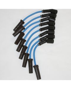 Granatelli 14-23 GM L83 5.3L/L86 6.2L Straight Boot Hi-Perf Coil-Near-Plug Wire Conn Kit - Blue - 28-5362S