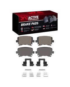 DFC 00-18 Audi A6 (USA/Canada) Rear Active Performance Pads and Hardware Kit - 1115-1108-01