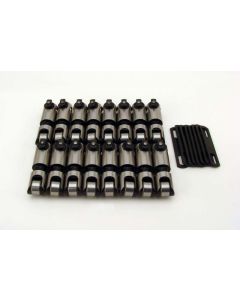 COMP Cams Hydraulic Roller Lifters FF, Fits Small Block Chevy 1955-1986, Steel Body, Black Finish, 1.625" Diameter - 836-16