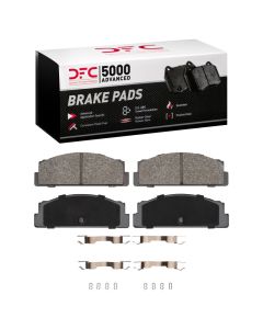 DFC 66-83 Fiat X-1/9 Rear 5000 Advanced Semi Metallic Brake Pads and Hardware Kit - 1551-0071-01