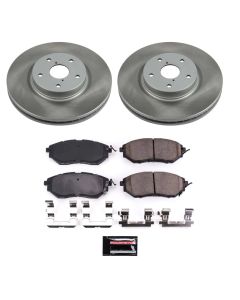 Power Stop 15-21 Subaru WRX Front Semi-Coated Rotor Kit - SC4603
